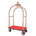 Stainless Steel Hotel Luggage Service Cart(HC-24)